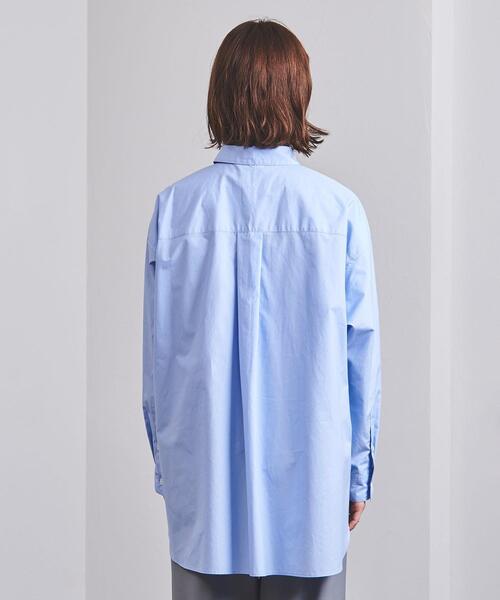 UNITED ARROWS（ユナイテッドアローズ）の「＜UNITED ARROWS＞C ビッグ シャツ W（シャツ/ブラウス・レディース・ホワイト/ライトブルー・FREE）」の5枚目の写真