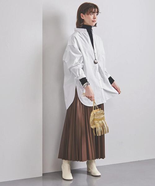 UNITED ARROWS（ユナイテッドアローズ）の「＜UNITED ARROWS＞C ビッグ シャツ W（シャツ/ブラウス・レディース・ホワイト/ライトブルー・FREE）」の11枚目の写真