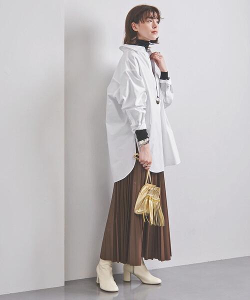 UNITED ARROWS（ユナイテッドアローズ）の「＜UNITED ARROWS＞C ビッグ シャツ W（シャツ/ブラウス・レディース・ホワイト/ライトブルー・FREE）」の12枚目の写真