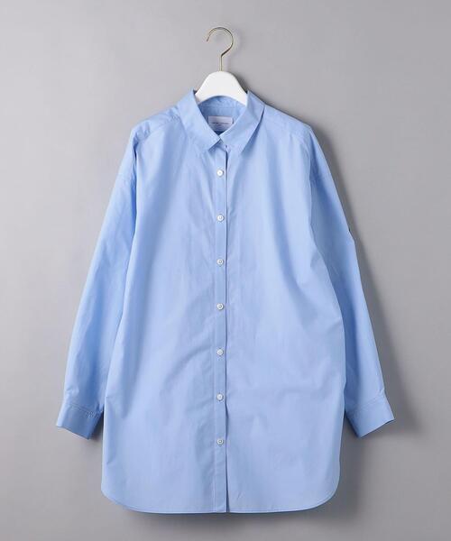 UNITED ARROWS（ユナイテッドアローズ）の「＜UNITED ARROWS＞C ビッグ シャツ W（シャツ/ブラウス・レディース・ホワイト/ライトブルー・FREE）」の13枚目の写真
