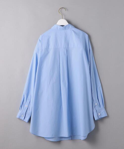 UNITED ARROWS（ユナイテッドアローズ）の「＜UNITED ARROWS＞C ビッグ シャツ W（シャツ/ブラウス・レディース・ホワイト/ライトブルー・FREE）」の14枚目の写真