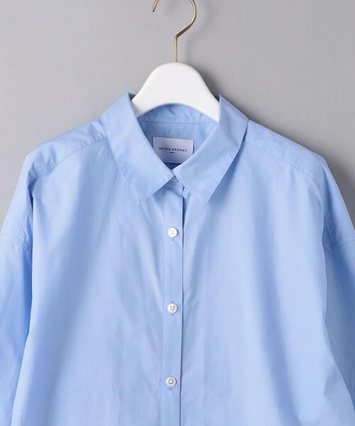 UNITED ARROWS（ユナイテッドアローズ）の「＜UNITED ARROWS＞C ビッグ シャツ W（シャツ/ブラウス・レディース・ホワイト/ライトブルー・FREE）」の15枚目の写真