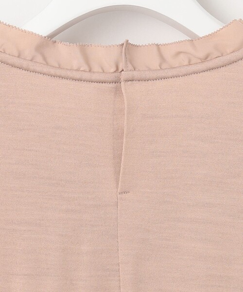 J.PRESS Ladies(J.プレス レディス)の「ウォッシャブルウールジャージー フリル襟 カットソー(Tシャツ/カットソー・レディース・ピンク系/サックスブルー系/ワイン系/ライトグレー系・SMALL)」の6枚目の写真