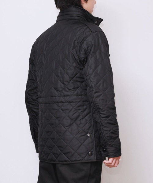 ECHELLE Liberte（エシェルリベルテ）の「BURBERRY PACK AWAY FOOD KILTING THEARMO REGULATED FIELD JACKET バーバリー パックアウェイフード  サーモ レギュレーテッド キルティングコート（マウンテンパーカー・メンズ・ブラック・48/50/44）」の4枚目の写真
