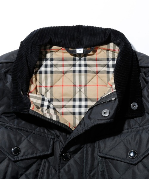 ECHELLE Liberte（エシェルリベルテ）の「BURBERRY PACK AWAY FOOD KILTING THEARMO REGULATED FIELD JACKET バーバリー パックアウェイフード  サーモ レギュレーテッド キルティングコート（マウンテンパーカー・メンズ・ブラック・48/50/44）」の7枚目の写真