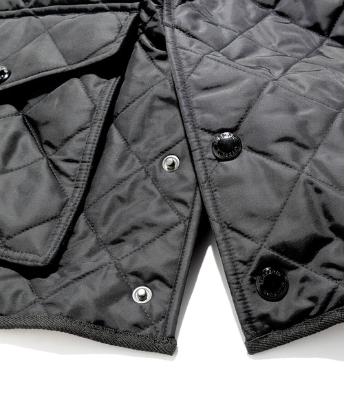 ECHELLE Liberte（エシェルリベルテ）の「BURBERRY PACK AWAY FOOD KILTING THEARMO REGULATED FIELD JACKET バーバリー パックアウェイフード  サーモ レギュレーテッド キルティングコート（マウンテンパーカー・メンズ・ブラック・48/50/44）」の13枚目の写真