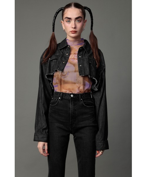 SLY(スライ)の「YUKAHIRAC X SLY PHOTO TOPS/トップス(Tシャツ/カットソー・レディース・ブルー系その他/グリーン系その他2/ピンク系その他・FREE)」の20枚目の写真