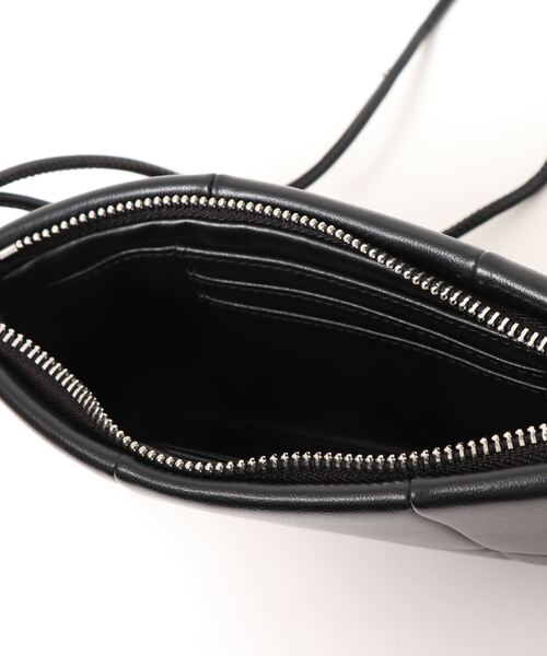 ADD CULUMN（アドカラム）の「ADD CULUMN PUFF ポシェット（ショルダーバッグ・レディース・ブラック/ブラウン/イエロー・FREE）」の10枚目の写真