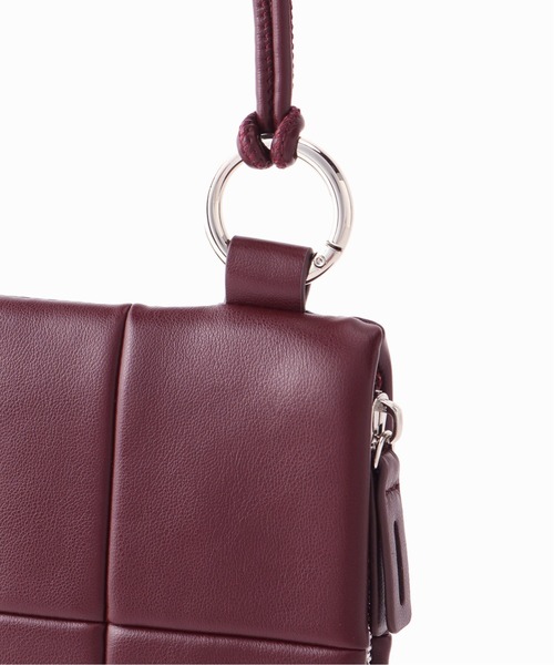 ADD CULUMN（アドカラム）の「ADD CULUMN PUFF ポシェット（ショルダーバッグ・レディース・ブラック/ブラウン/イエロー・FREE）」の18枚目の写真