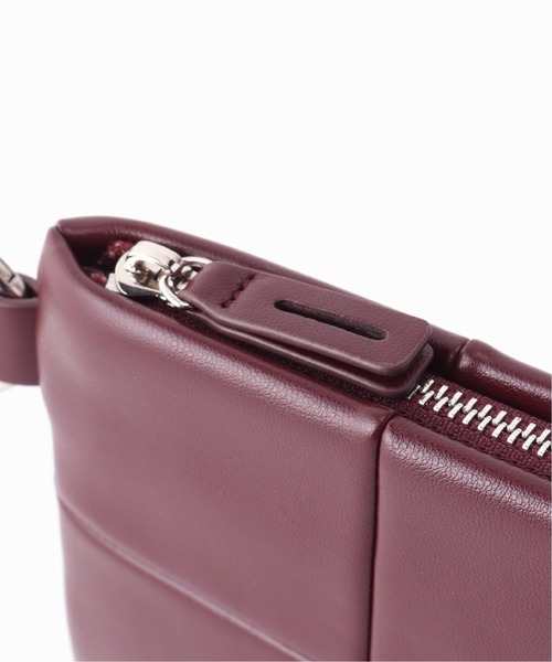 ADD CULUMN（アドカラム）の「ADD CULUMN PUFF ポシェット（ショルダーバッグ・レディース・ブラック/ブラウン/イエロー・FREE）」の5枚目の写真