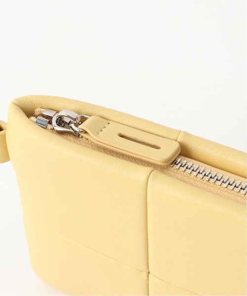 ADD CULUMN（アドカラム）の「ADD CULUMN PUFF ポシェット（ショルダーバッグ・レディース・ブラック/ブラウン/イエロー・FREE）」の7枚目の写真