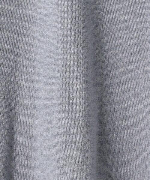 green label relaxing（グリーンレーベルリラクシング）の「＜green label relaxing＞120s 天竺 Vネック ニット（ニット/セーター・メンズ・ネイビー/コバルトブルー/ベージュ/グレー・L/M/S/XL）」の17枚目の写真