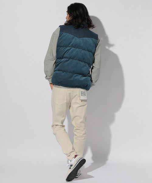 BAYFLOW（ベイフロー）の「コールナカワタベスト（ダウンベスト・メンズ・カーキ/ベージュ/チャコール/ネイビー・LARGE/MEDIUM）」の12枚目の写真