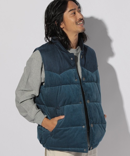 BAYFLOW（ベイフロー）の「コールナカワタベスト（ダウンベスト・メンズ・カーキ/ベージュ/チャコール/ネイビー・LARGE/MEDIUM）」の16枚目の写真