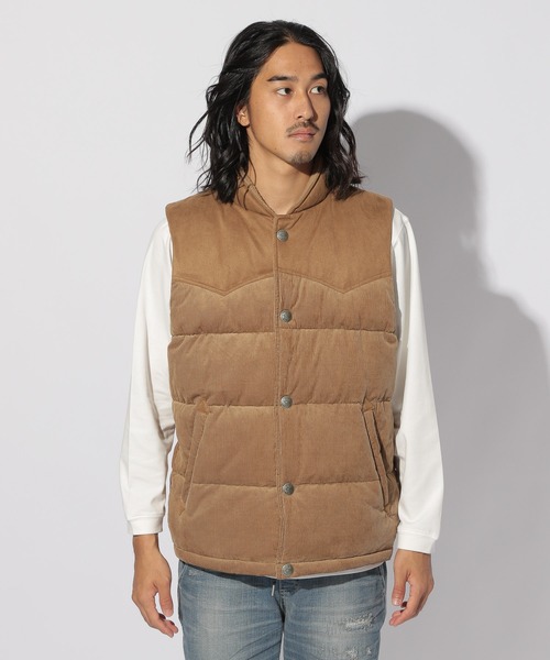 BAYFLOW（ベイフロー）の「コールナカワタベスト（ダウンベスト・メンズ・カーキ/ベージュ/チャコール/ネイビー・LARGE/MEDIUM）」の9枚目の写真