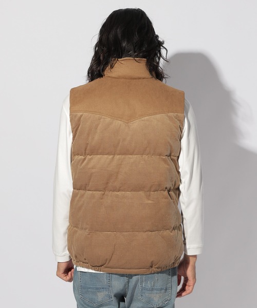 BAYFLOW（ベイフロー）の「コールナカワタベスト（ダウンベスト・メンズ・カーキ/ベージュ/チャコール/ネイビー・LARGE/MEDIUM）」の19枚目の写真