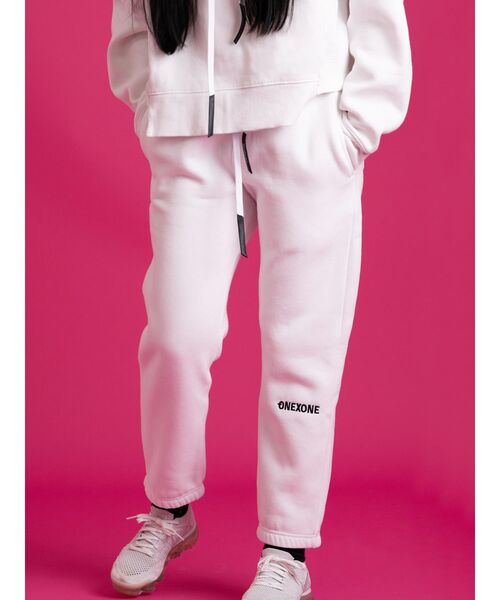 ONEXONE（ワンフォーワン）の「【ONEXONE】LOGOスウェットパンツ