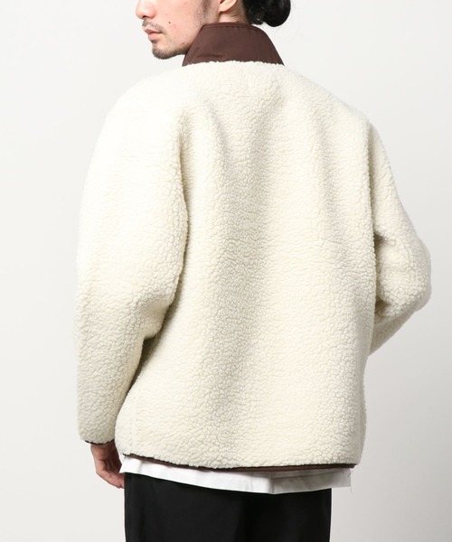 Champion(チャンピオン)の「Champion チャンピオン ボアフリースジップジャケット(その他アウター・メンズ・ホワイト/カーキ/グレー・M/L/XL)」の9枚目の写真