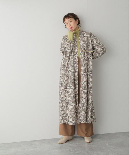 新品JOURNAL STANDARD relume ワンピース セール】ペイズリープリントパイピングワンピース（ワンピース