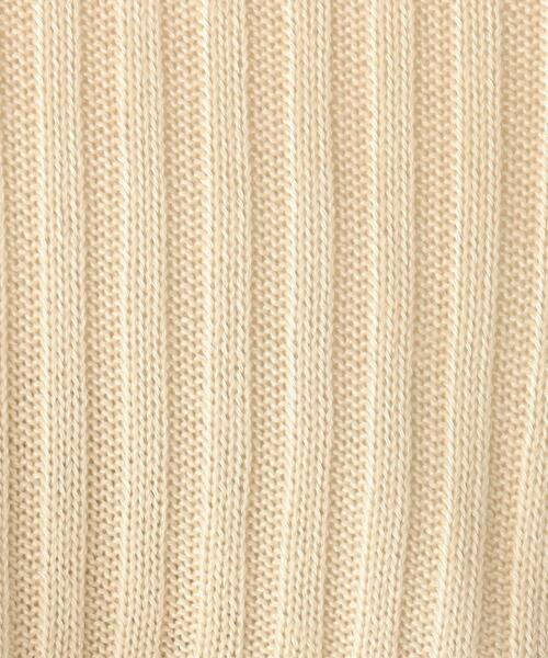 SHOO・LA・RUE（シューラルー）の「◆ゆるリブVネックニット（ニット/セーター・レディース・アイボリー/ライトパープル/グレー系その他/サンドベージュ・00）」の15枚目の写真