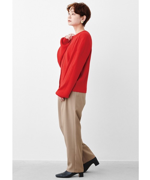 MEDE19F（メデジュウキュウ）の「ＭＥＤＥ１９Ｆ　高山都さんコラボ　マイベーシックニットカーディガン（カーディガン/ボレロ・レディース・グレー/レッド・MEDIUM/LARGE/X-LARGE/XX-LARGE）」の10枚目の写真