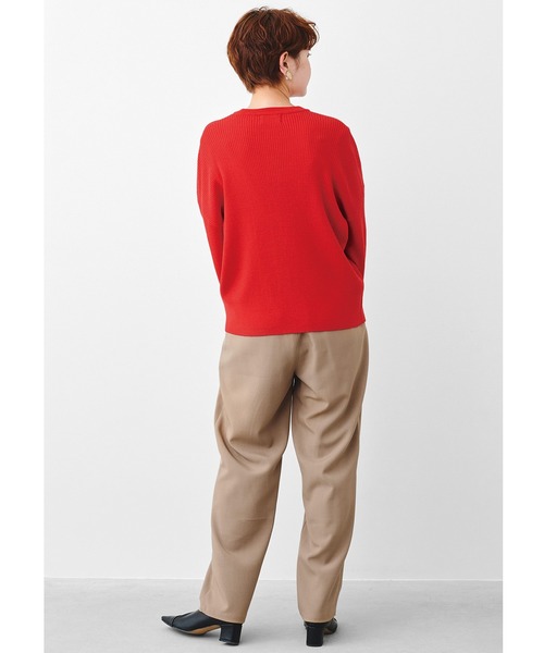 MEDE19F（メデジュウキュウ）の「ＭＥＤＥ１９Ｆ　高山都さんコラボ　マイベーシックニットカーディガン（カーディガン/ボレロ・レディース・グレー/レッド・MEDIUM/LARGE/X-LARGE/XX-LARGE）」の11枚目の写真