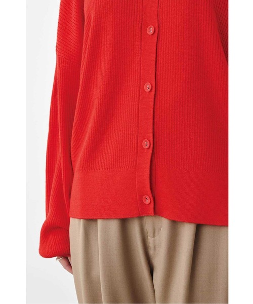 MEDE19F（メデジュウキュウ）の「ＭＥＤＥ１９Ｆ　高山都さんコラボ　マイベーシックニットカーディガン（カーディガン/ボレロ・レディース・グレー/レッド・MEDIUM/LARGE/X-LARGE/XX-LARGE）」の20枚目の写真