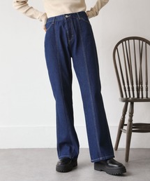 Chillfar | センターシームフレアデニムパンツ(デニムパンツ)