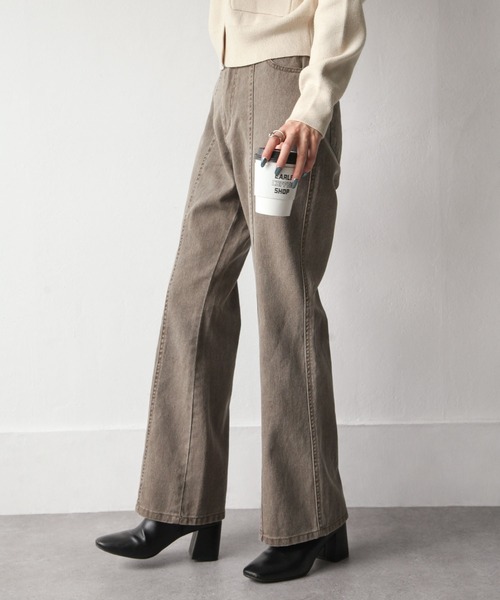 【美品】ch!iii チー×ファーストハンド・コラボ・フレアデニムパンツ・38 Ch!iii × Firsthand】Special Collaboration DENIM｜Daytona