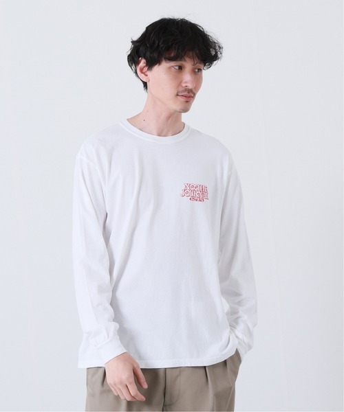 JOURNAL STANDARD SELECT（ジャーナルスタンダードセレクト）の「【NOODLE JOURNAL / ヌードル ジャーナル】World L/S Tee（Tシャツ/カットソー・メンズ・ボルドー/グリーン/ブラックミックス/ホワイト・LARGE/X-LARGE/MEDIUM）」の7枚目の写真