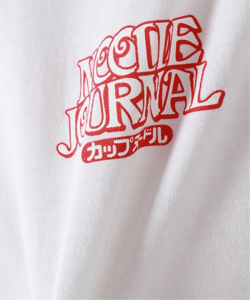JOURNAL STANDARD SELECT（ジャーナルスタンダードセレクト）の「【NOODLE JOURNAL / ヌードル ジャーナル】World L/S Tee（Tシャツ/カットソー・メンズ・ボルドー/グリーン/ブラックミックス/ホワイト・LARGE/X-LARGE/MEDIUM）」の13枚目の写真