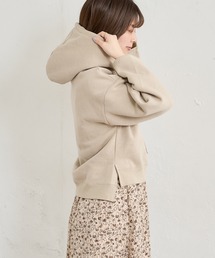 natural couture | あおいさんコラボエンボスロゴフレア袖パーカー(パーカー)