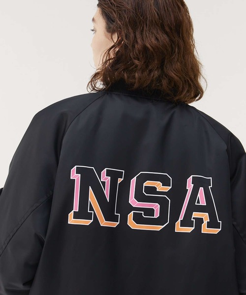 Not So Ape（ノットソーエイプ）の「バックロゴ ボンバージャケット（その他アウター・メンズ・ブラック/グリーン/カーキ・X-LARGE/LARGE/MEDIUM）」の11枚目の写真