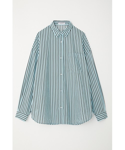 LAGUA GEM（ラグアジェム）の「SIMPLE STRIPE SH（シャツ/ブラウス・レディース・ライトブルー/ライトグリーン/ホワイト・FREE）」の20枚目の写真