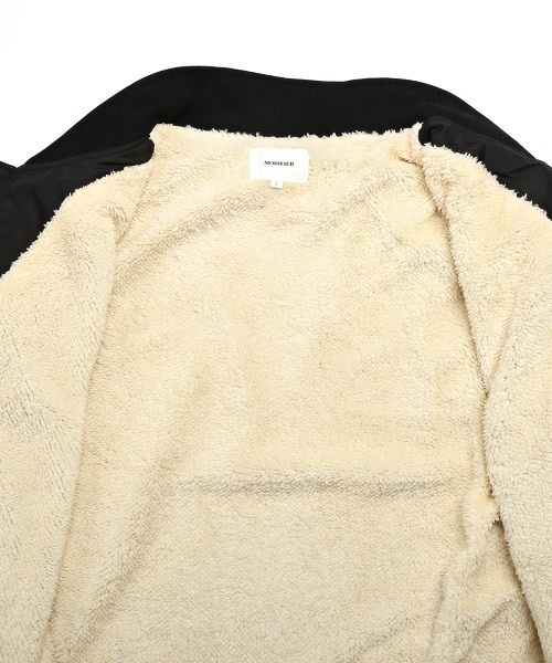 LUXSTYLE（ラグスタイル）の「裏ボアMA-1ジャケット（MA-1・メンズ・ブラック/ネイビー/カーキ・M/L/XL）」の15枚目の写真