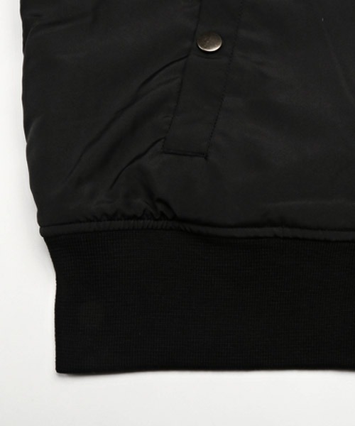 LUXSTYLE（ラグスタイル）の「裏ボアMA-1ジャケット（MA-1・メンズ・ブラック/ネイビー/カーキ・M/L/XL）」の18枚目の写真