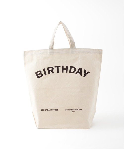 JOURNAL STANDARD LUXE（ジャーナルスタンダード　ラックス）の「BIRTHDAY TOTE M（トートバッグ・レディース・アイボリー・FREE）」の3枚目の写真