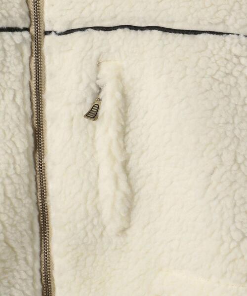 MYAR(マイヤー)の「<MYAR> TEDDY JKT 20s/ボアジャケット(その他アウター・メンズ・オフホワイト・1/2)」の7枚目の写真