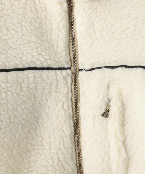 MYAR(マイヤー)の「<MYAR> TEDDY JKT 20s/ボアジャケット(その他アウター・メンズ・オフホワイト・1/2)」の9枚目の写真