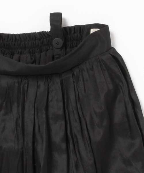 Ray BEAMS(レイビームス)の「Ray BEAMS / サス付き ギャザーマキシスカート(スカート・レディース・ブラック/グレー・1/0)」の15枚目の写真