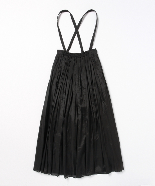 Ray BEAMS(レイビームス)の「Ray BEAMS / サス付き ギャザーマキシスカート(スカート・レディース・ブラック/グレー・1/0)」の17枚目の写真