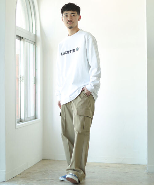 Dickies（ディッキーズ）の「Dickies(R) × BEAMS / 別注 Loose Polyester Cargo Pants（カーゴパンツ・メンズ・ブラック/ベージュ・S/M/L/XL）」の17枚目の写真