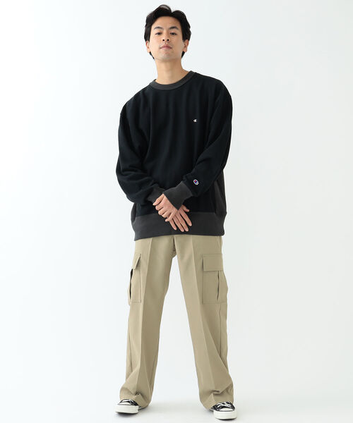 Dickies（ディッキーズ）の「Dickies(R) × BEAMS / 別注 Loose Polyester Cargo Pants（カーゴパンツ・メンズ・ブラック/ベージュ・S/M/L/XL）」の13枚目の写真