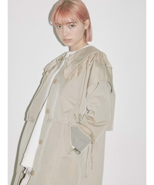 merry jenny（メリージェニー）の「ベストレイヤードトレンチコート