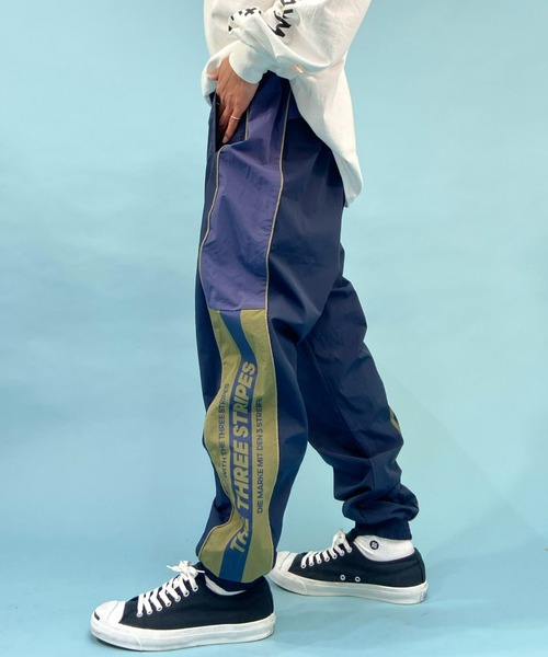 ADIDAS THREE STRIPES ジャージパンツ ナイロンパンツ adidas（アディダス） 送料無料 ジャージ パンツ メンズ スリー
