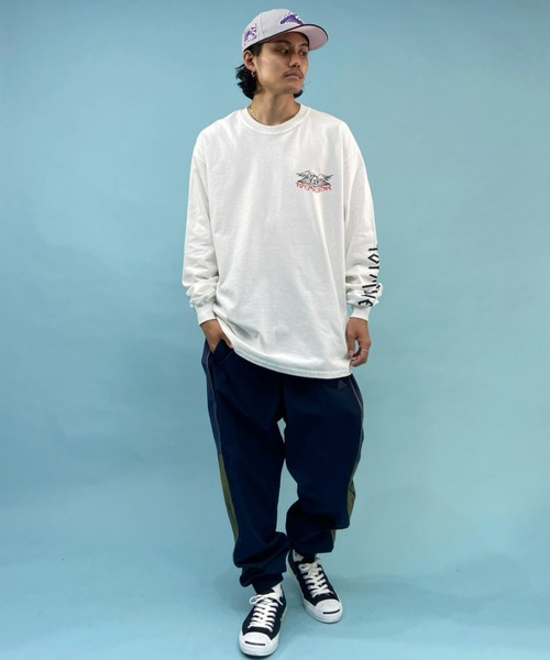 adidas(アディダス)の「adidas/アディダス THREE STRIPES ナイロンジョガーパンツ/セットアップ対応 V8565(その他パンツ・メンズ・ネイビー/ブラック・M/O/L)」の9枚目の写真