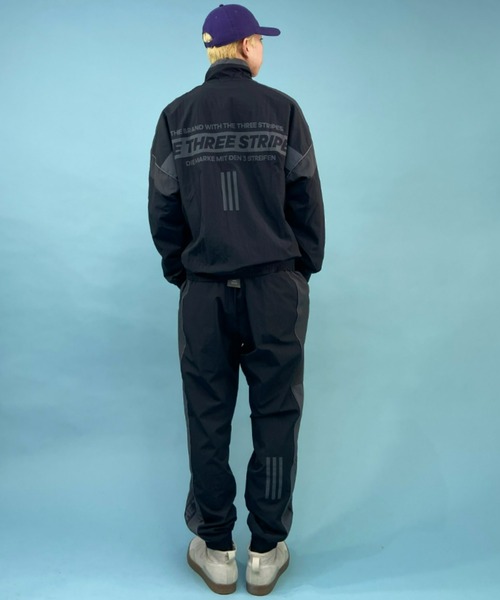 G9536.55*adidas アディダス☆パンツ☆フーディー☆セットアップ☆黒