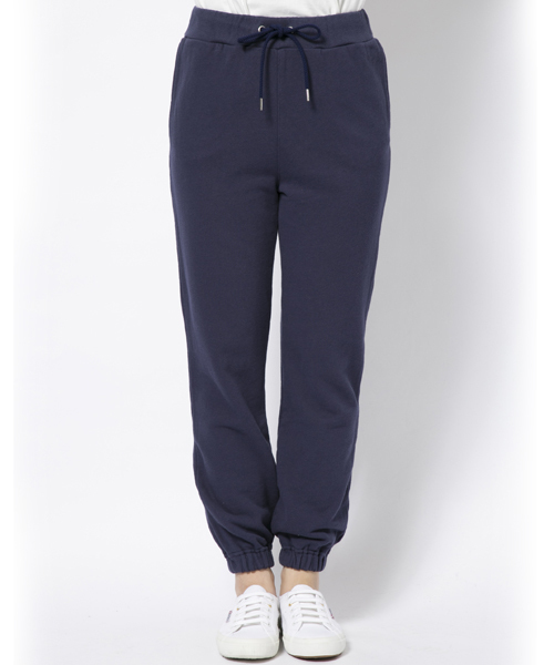 X-girl（エックスガール）の「【SPRiNG3月号掲載】VARIOUS SWEAT PANTS（その他パンツ・レディース・ブラック/アッシュ/ネイビー・2/1）」の4枚目の写真