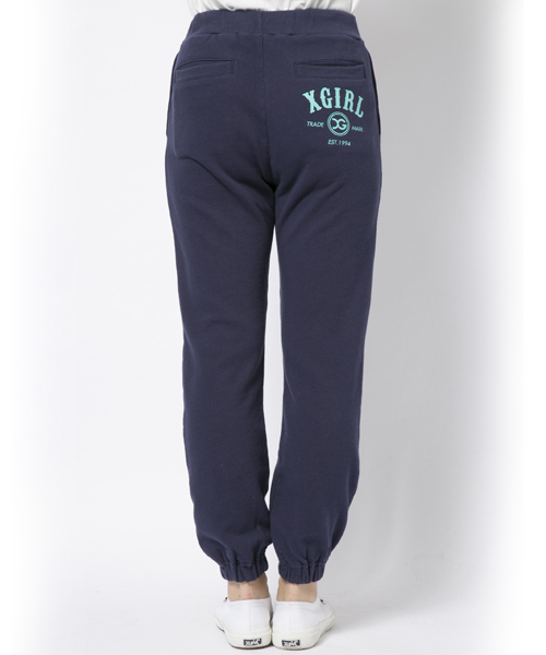 X-girl（エックスガール）の「【SPRiNG3月号掲載】VARIOUS SWEAT PANTS（その他パンツ・レディース・ブラック/アッシュ/ネイビー・2/1）」の6枚目の写真