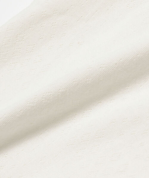 BEAMS BOY(ビームスボーイ)の「BEAMS BOY / パターン メッシュ ショートスリーブ(タンクトップ・レディース・ブラック/オフホワイト/ミント・ONE SIZE)」の22枚目の写真